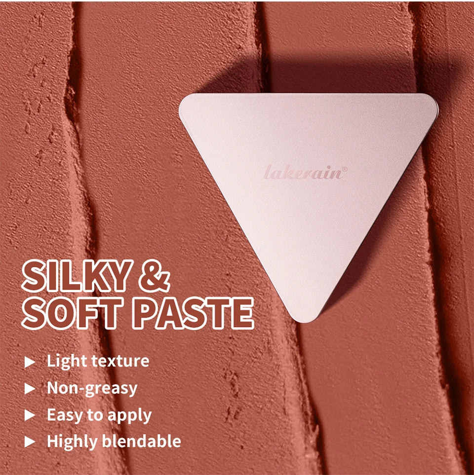 Tidesmit Higher Standard satin matte cream blush in low saturation shade for natural brightening face makeup finish
