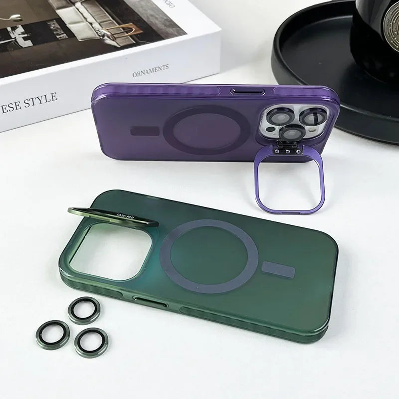 Magnetic Color Changing iPhone Case with Integrated Lens Protection Tidesmit