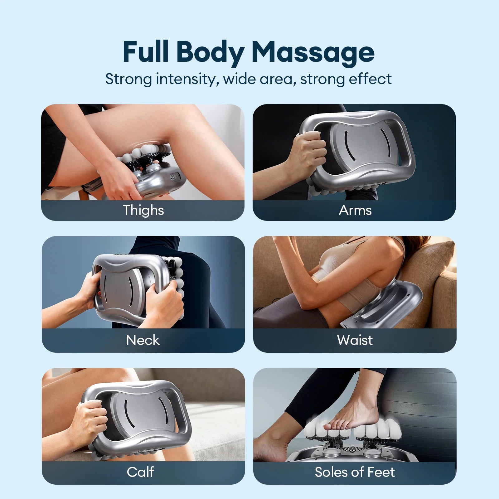 Deep Tissue Massage Gun: Percussion Muscle Recovery Tool Relaxation Treatment Tidesmit
