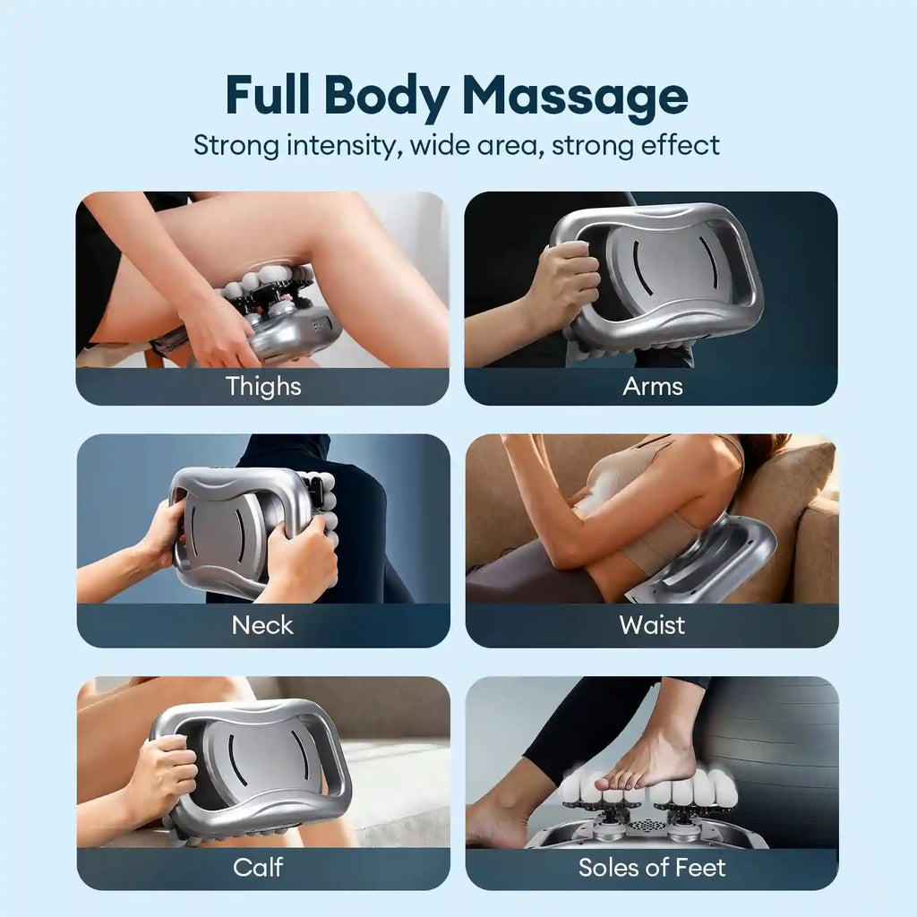Fascia Gun 48-Head Deep Tissue Percussive Massager for Muscle Recovery Fascia Gun Tidesmit