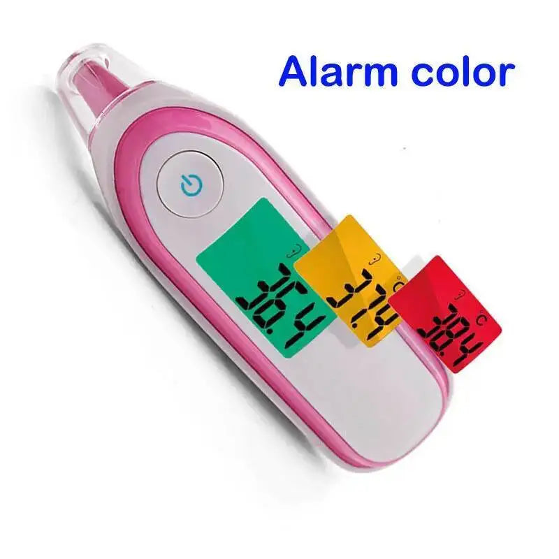 Medical Fingertip Pulse Oximeter Medical Ear forhead Body Infrared Thermometer home Saturation Meter portable  oximetro de pulso