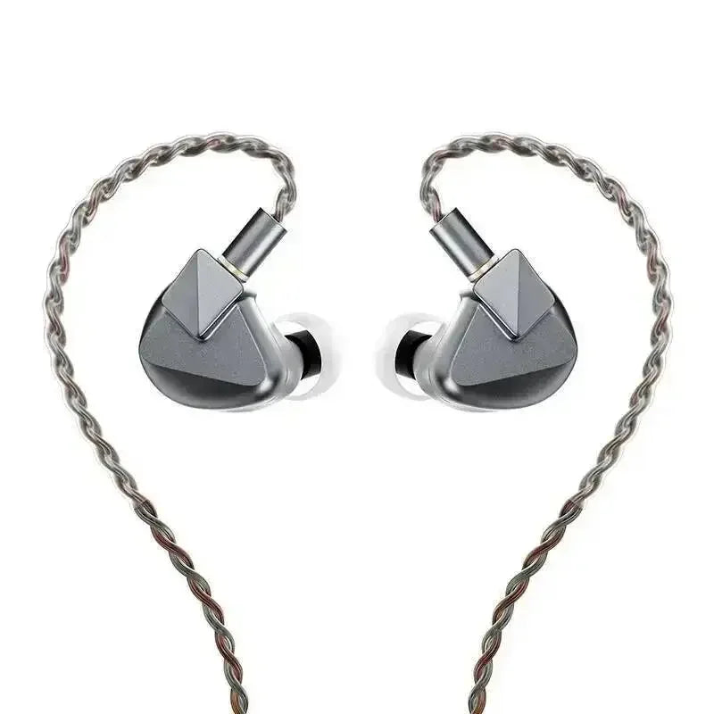 Tidesmit 14.8mm Planar Magnetic IEMs HiFi Earbuds with DAC Cable Gray Tidesmit