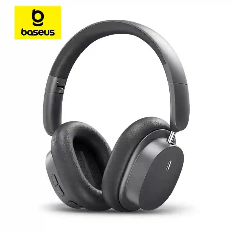 Wireless Over-Ear Headphones with 70H Playtime and Spatial Audio - Gray Gray China Mainland Tidesmit