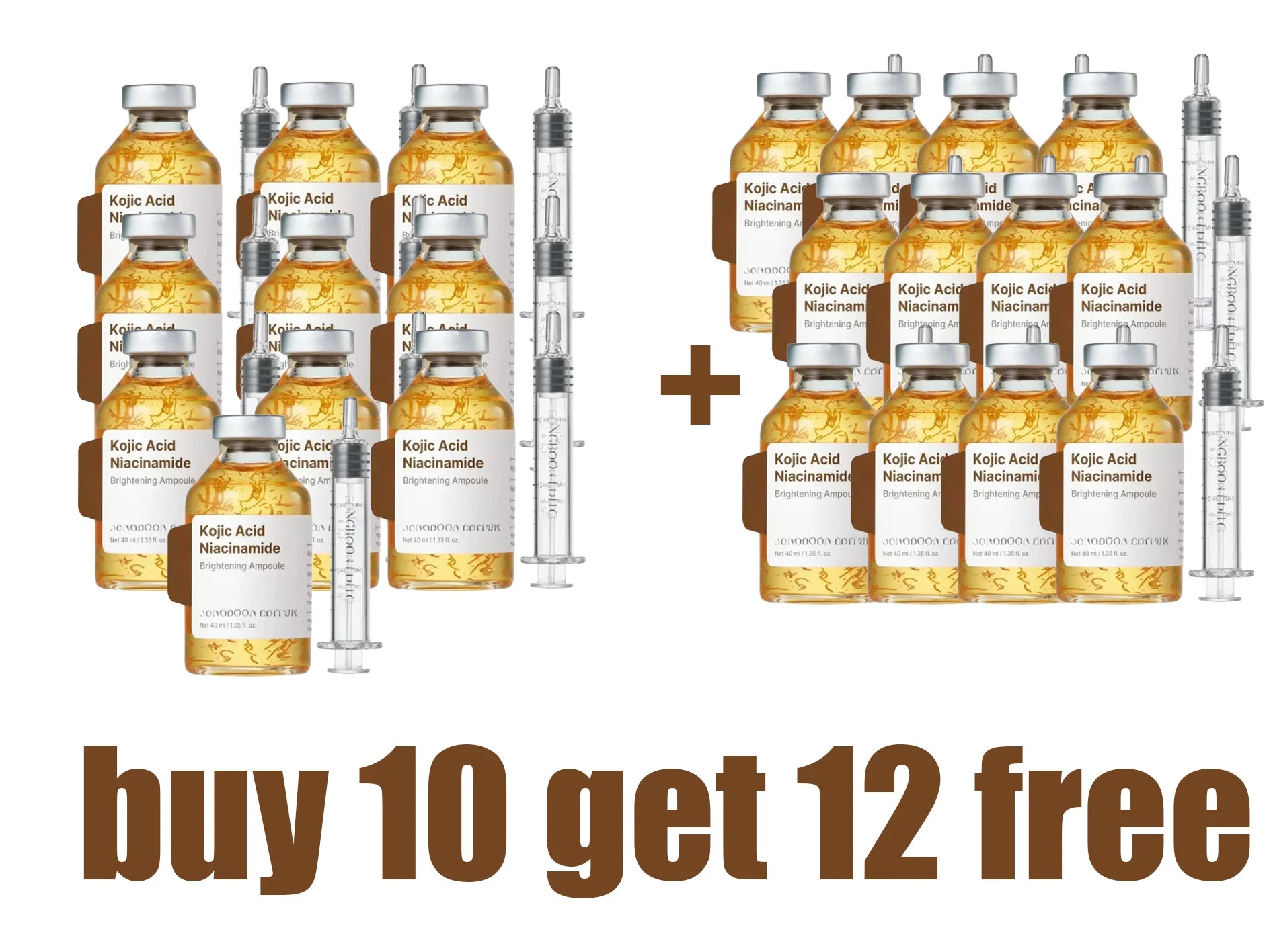 Kojic Acid Turmeric Facial Ampoule Serum With Niacinamide Deep Moisturizing Nourishing Essence