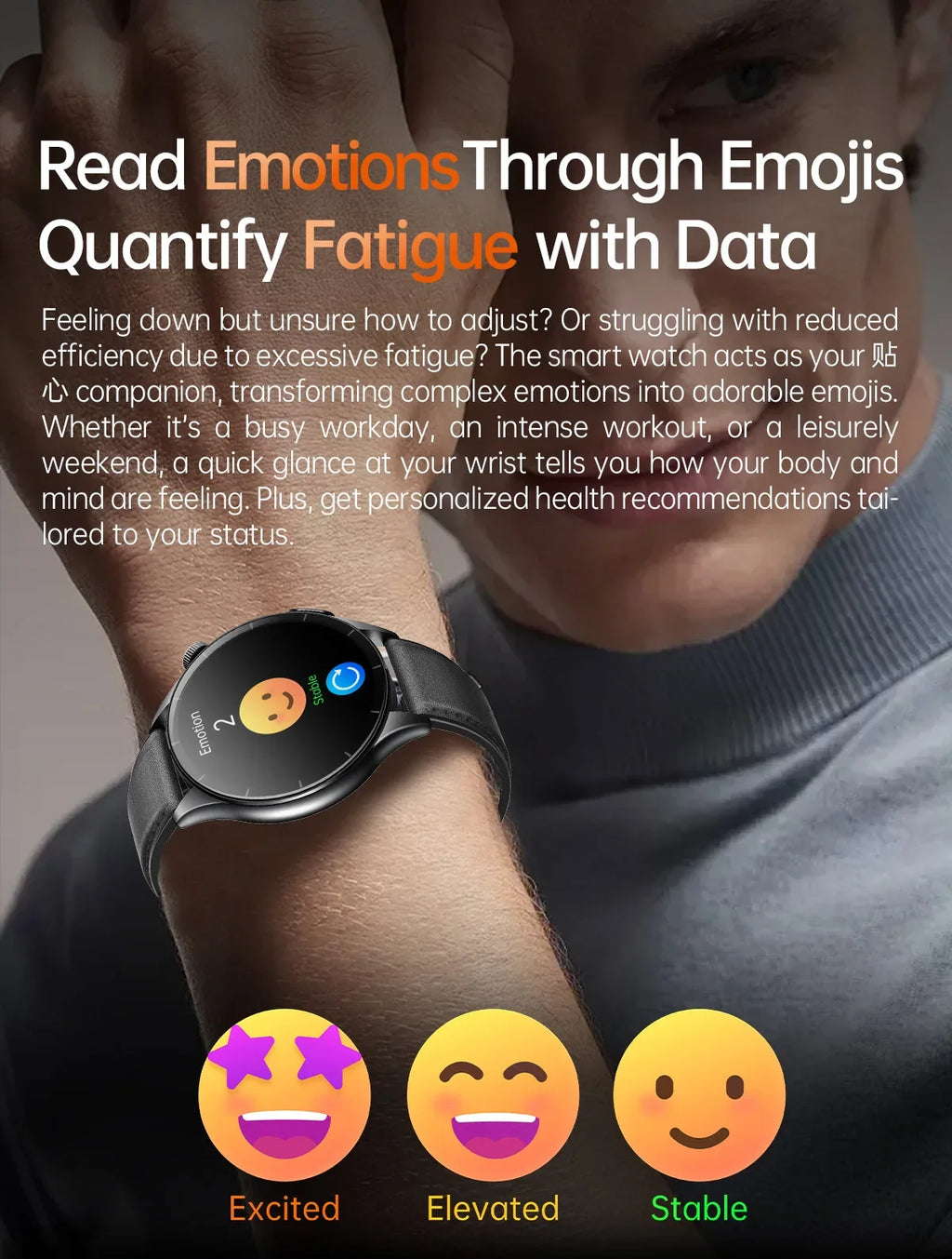 2026 New Health Analysis ECG+PPG Smart Watch Body Fat Uric Acid Blood Pressure Heart Rate Tracker NFC Smartwatch For Android IOS