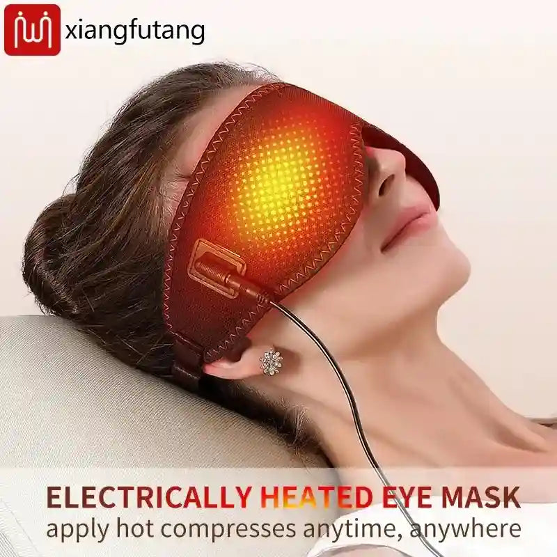 Heating Massage Eye Mask | Electric Heat Therapy & Muscle Relief Eye Massage Instrument Tidesmit