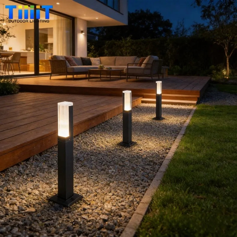 LED Lawn Light, Garden IP65 Waterproof Decorative Landscape Light AC85-265V Courtyard Lamp,rural Villa Road Outdoor Lighting