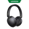 Wireless Headphones Over-Ear with 80H Playtime HiFi Sound Black Tidesmit