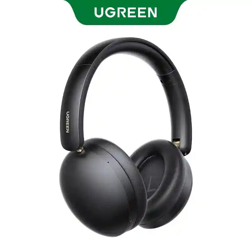 Wireless Headphones Over-Ear with 80H Playtime HiFi Sound Black Tidesmit