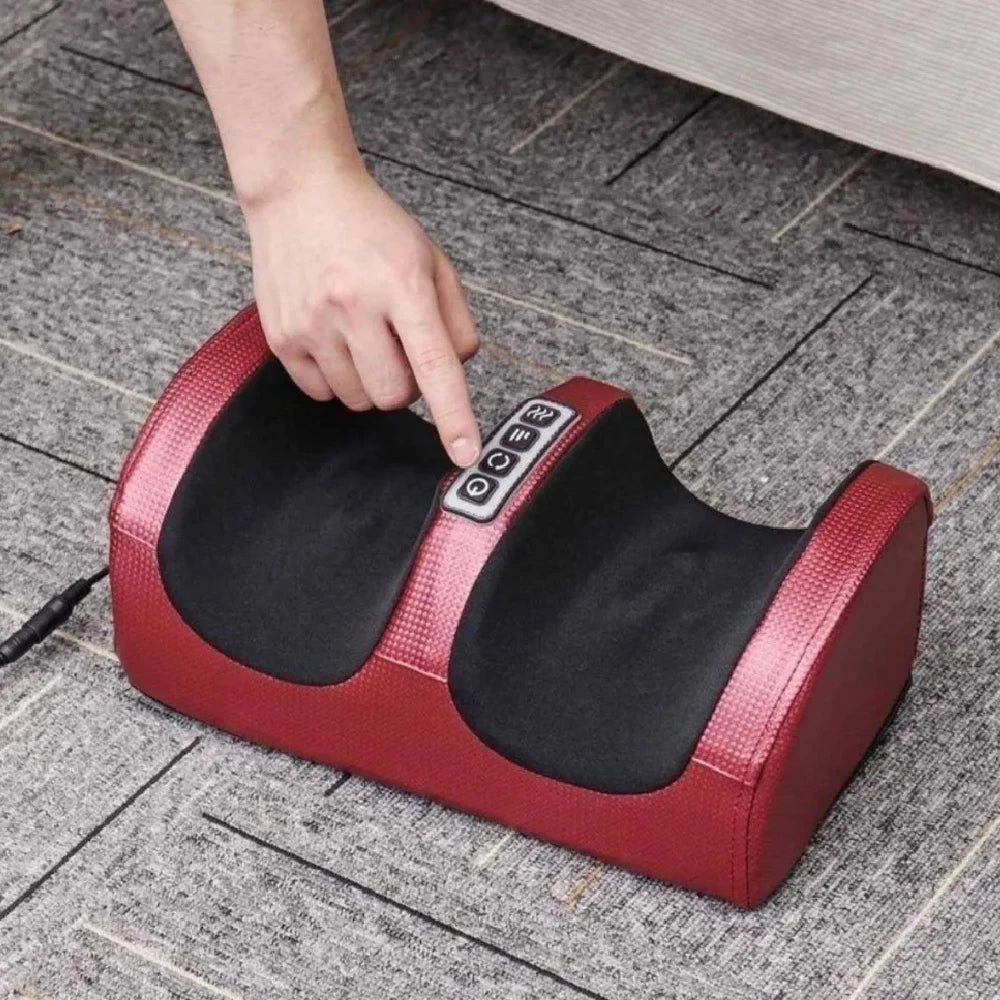 Shiatsu Foot Massager with Infrared Heat | Deep Kneading Wellness Tool Relaxation Treatment Tidesmit