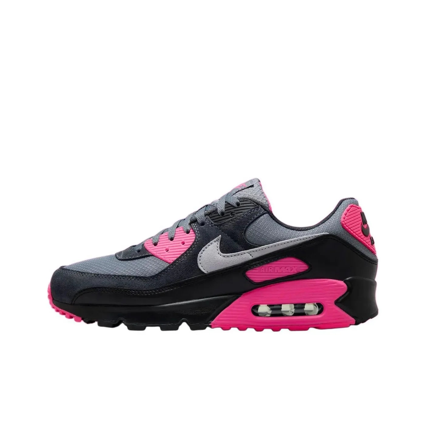 DM0029-020 Air Max 90 Air Cushion Sneakers Wear Resistant Rebound Simple Men Women Casual Athletic Shoes