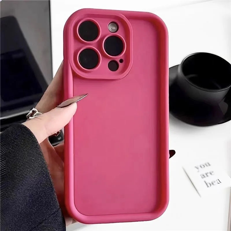iPhone 17 Shock-Absorbing Soft TPU Silicone Case | Slim Fit Protection Tidesmit