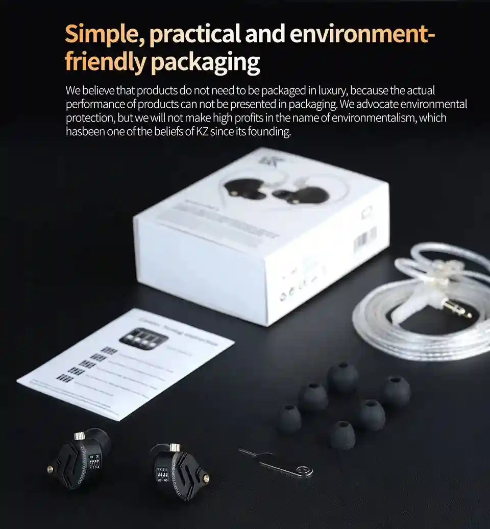KZ ZS12 PRO X Hybrid IEMs with 1DD+5BA Drivers for Precision Audio Tidesmit