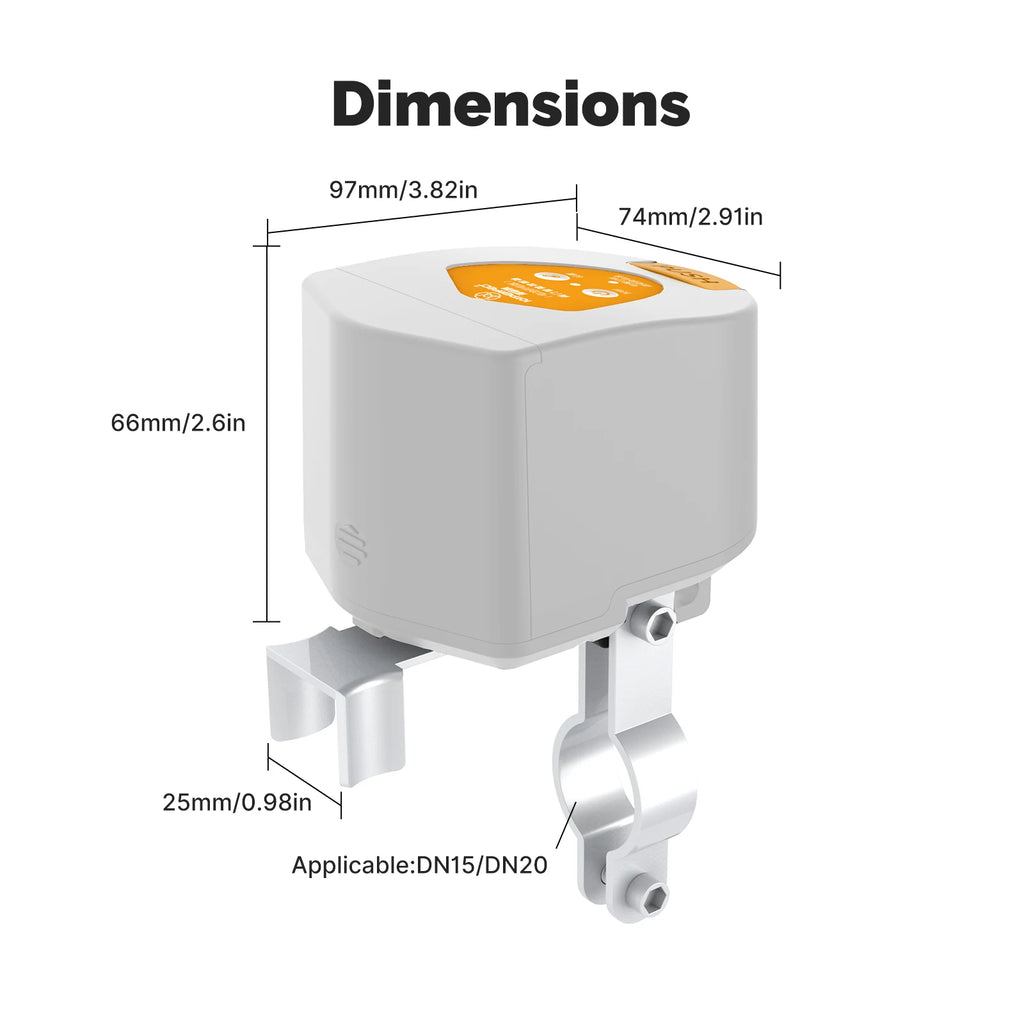 Zigbee Smart Water Valve Controller | Automatic Voice-Controlled Shut-Off Tidesmit