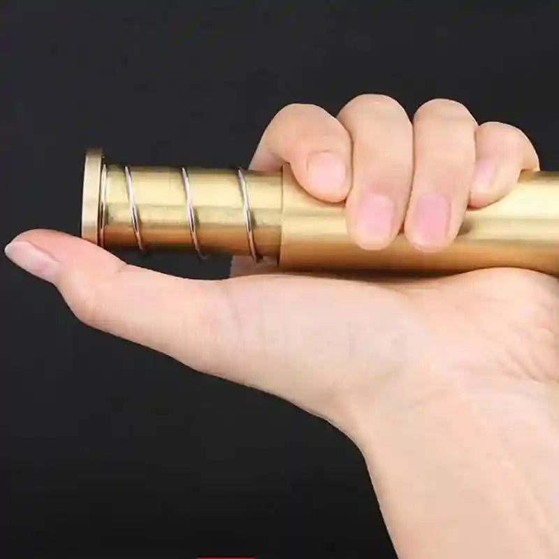 Moxibustion Massage Stick: Portable Brass Acupoint Wellness Tool Relaxation Treatment Tidesmit