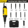220V Electric Chisel Carpentry Root Carving Knife Tool Sculpture Carpenter Chisel Woodworking Tool Wood Carving Powerful Chisel