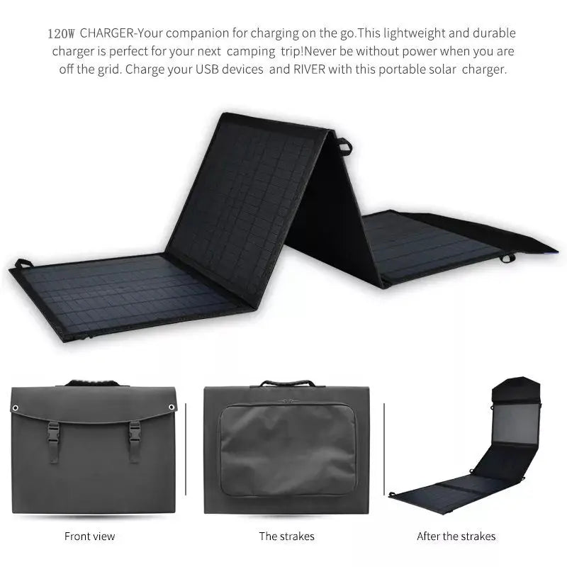 2026 new 220V 110V 1200W portable power station with solar panels, 1000Wh foldable,