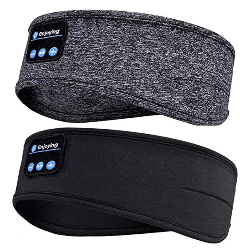 Wireless Sleep Headphones Headband - Breathable Soft Bluetooth Fabric Tidesmit