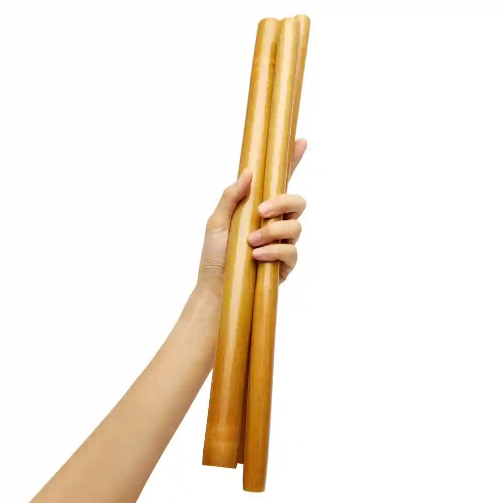 Bamboo Wood Therapy Massage Stick for Deep Tissue Muscle Relief Massage Roller Tidesmit