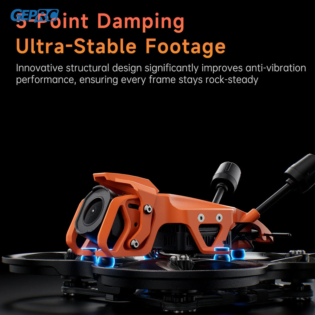 GEPRC DarkStar22 FPV Drone with O4 Air Unit and 1104 7500KV Motors Tidesmit