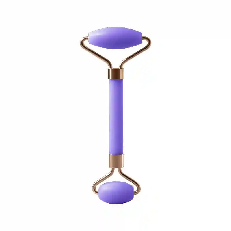 Facial Massage Roller for Skin Tightening - Resin Ergonomic Tool Eye Massage Instrument Purple-03 Tidesmit