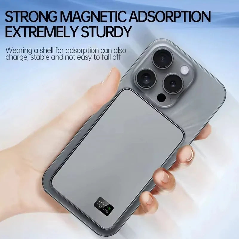 Tidesmit Magnetic Wireless Power Bank | Fast Charging Portable Charger Tidesmit