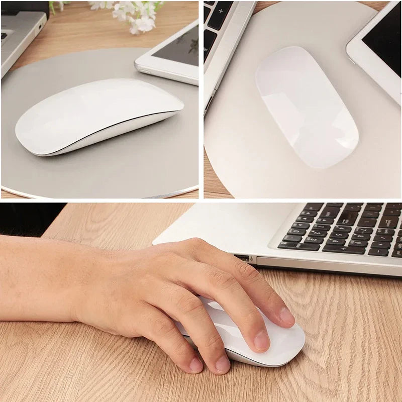 Upgrade Wireless Bluetooth Magic Computer Mouse Rechargeable Touch Slim Ergonomic Dual-Mode Silent PC Mice For Apple Macbook Air