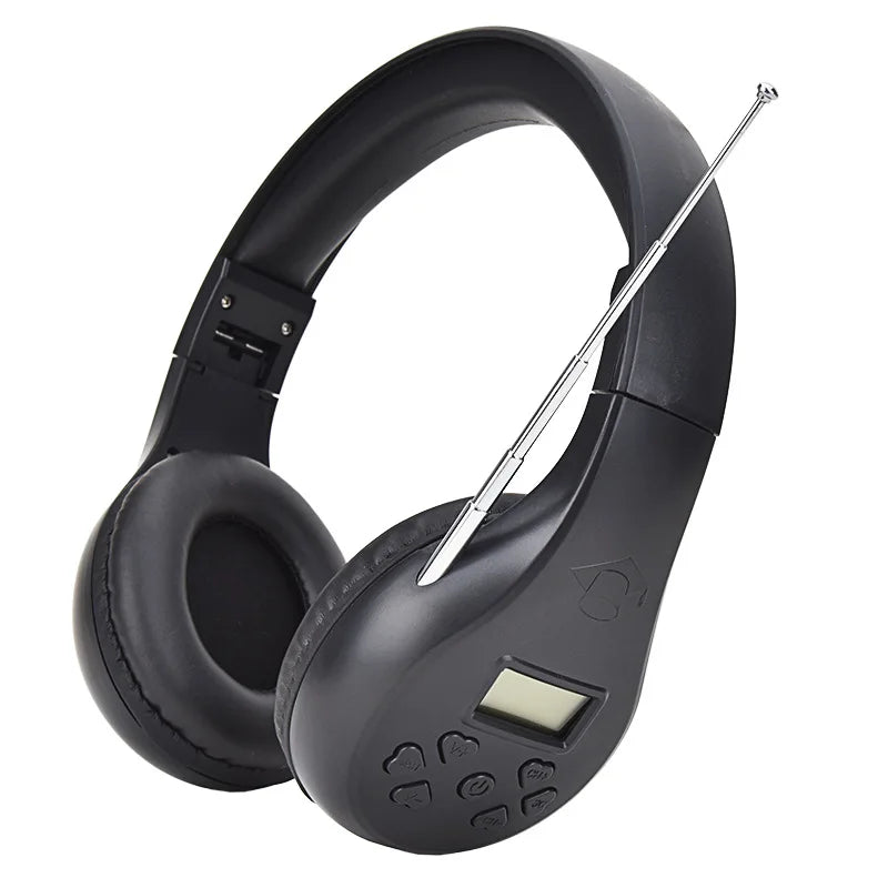 Portable FM Radio Headset for Simultaneous Interpretation - Tidesmit black Tidesmit
