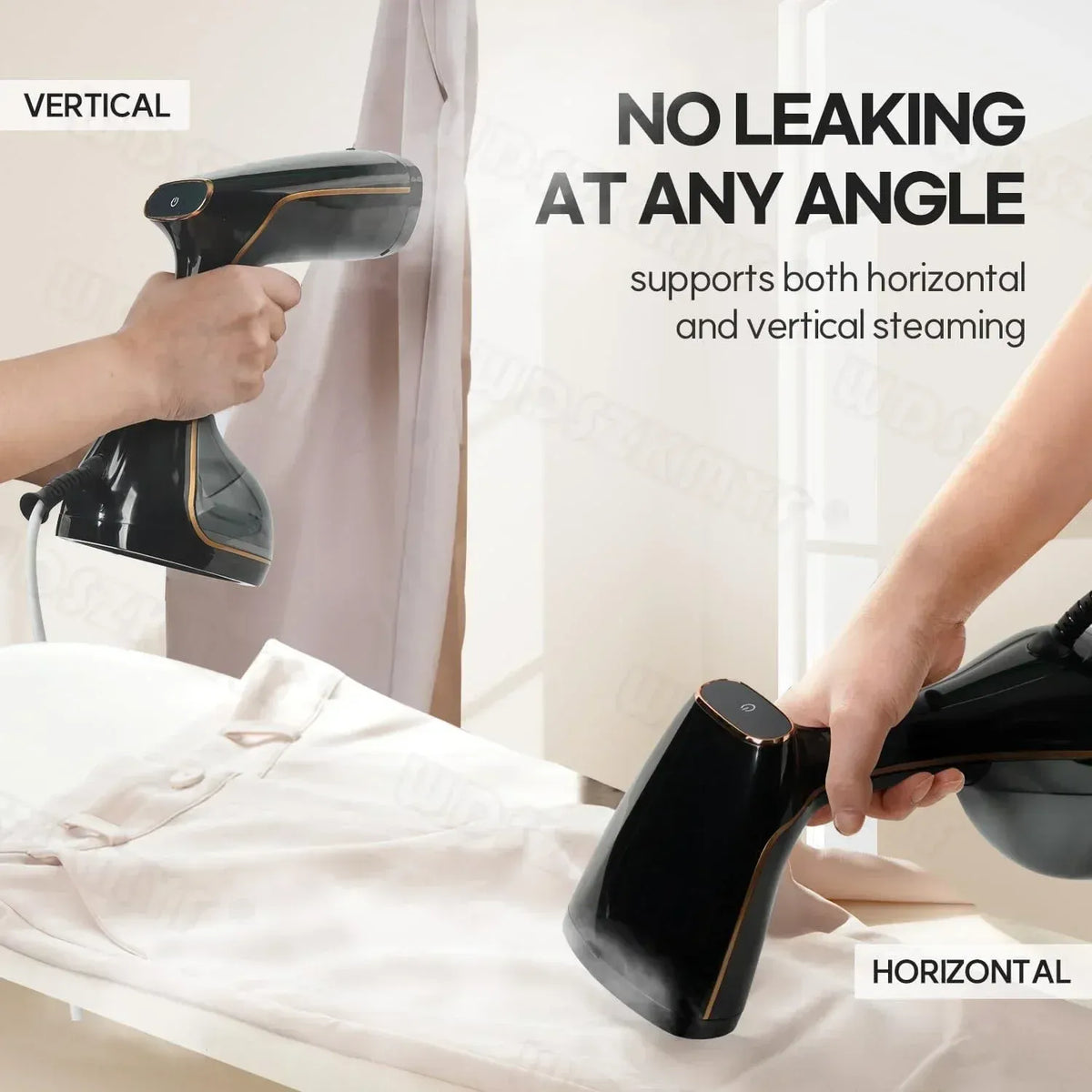 Tidesmit 1780W Foldable Handheld Garment Steamer