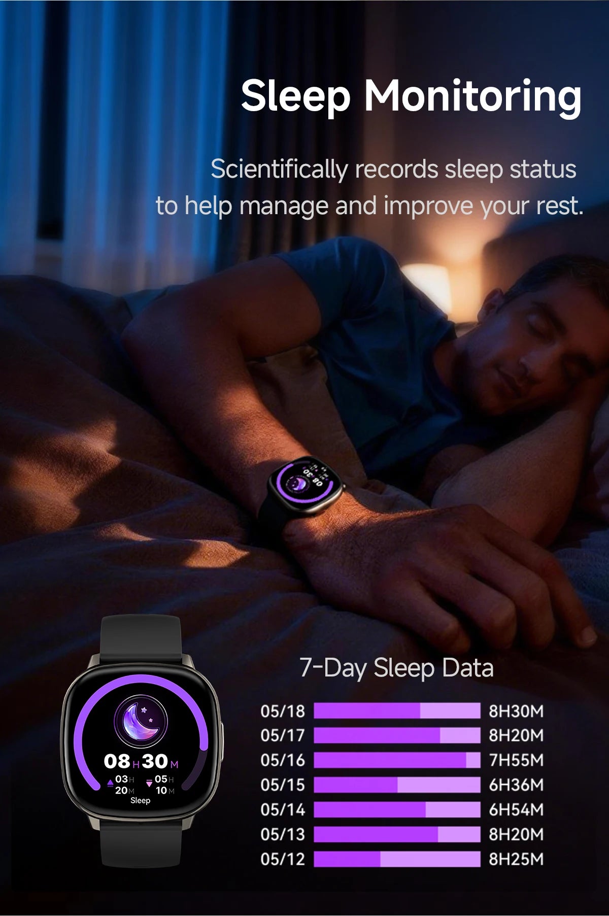 2026 New Fashion HD17 Air Smart Watch for Unisex Breathing Training Heart Rate Sleep Pressure Monitoring Waterproof BT Calling
