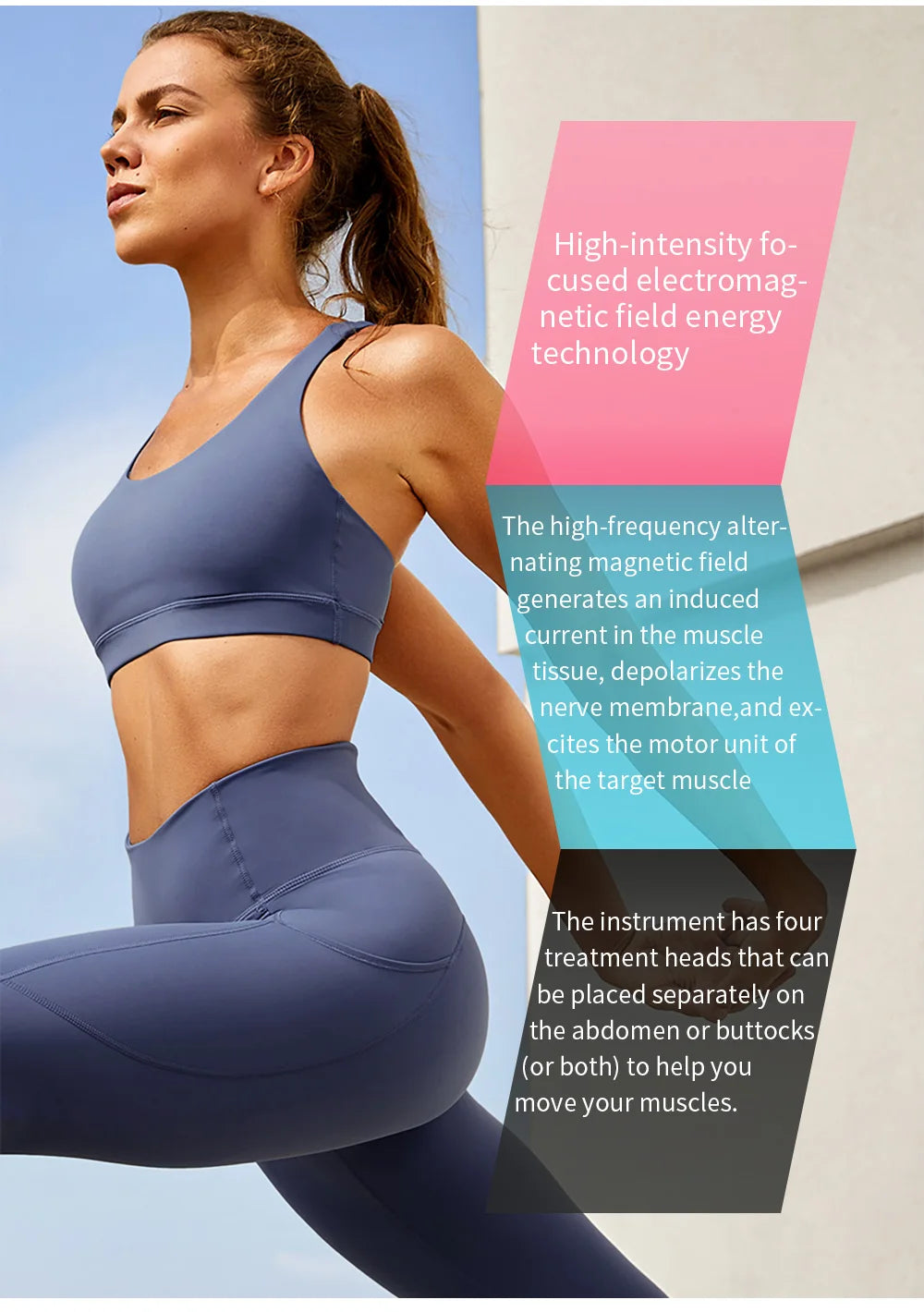 EMS Body Slimming Machine for Muscle Sculpting and Fat Reduction Relaxation Treatment Tidesmit