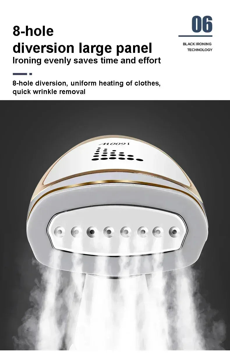 FirmHome Handheld Folding Steam Iron 500W 220V
