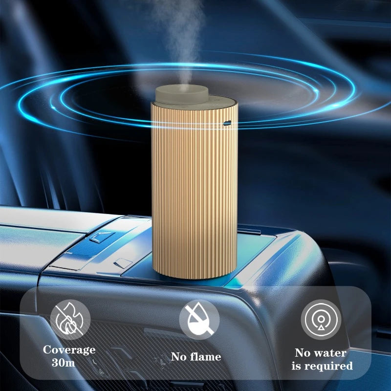 Car Essential Oil Diffuser Electric Smell Distributor for Home Capacity Waterless  Air Freshener Rechargeable Scent Diffusers