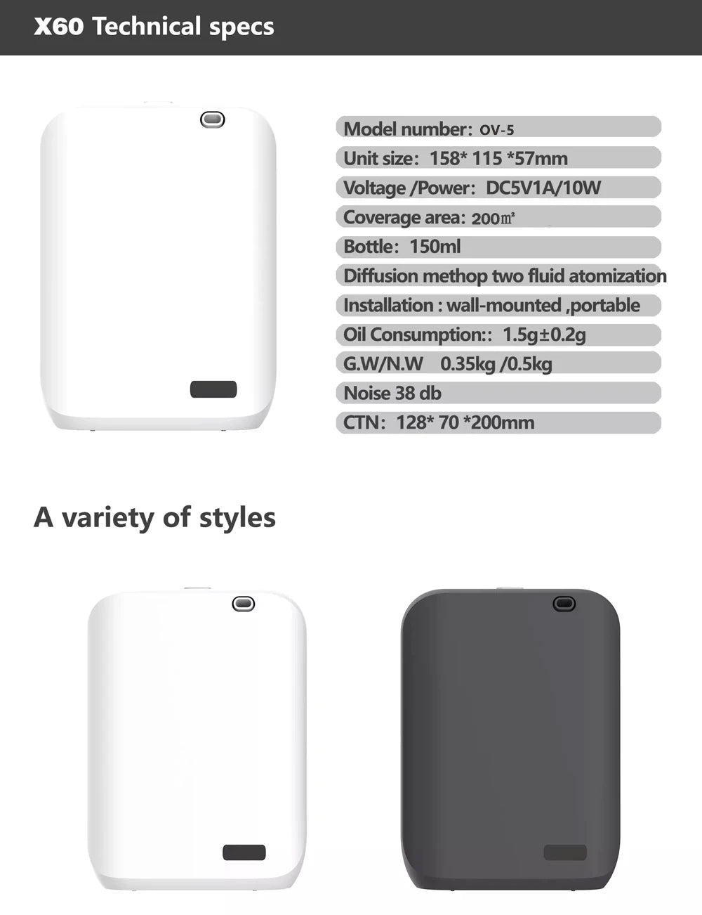 Smart Scent Air Machine for Home Room Fragrance Diffuser Electric Smell For Home Bluetooth Waterless Diffuser For Hotel Spa