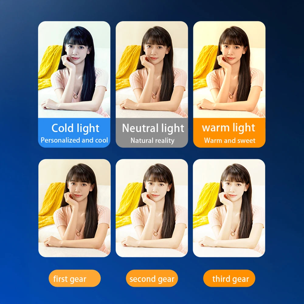 Portable Ring Light with Tripod for Professional Video & Content Creation Tidesmit