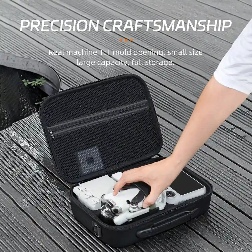 DJI Mini 4 Pro Hard EVA Carrying Case - Waterproof Travel Protection Tidesmit