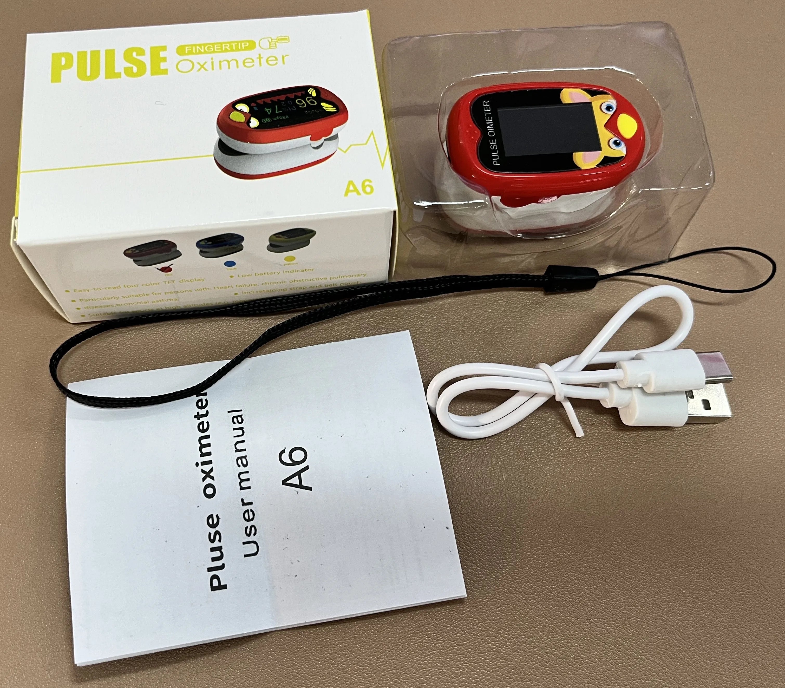 Child Finger Pulse Oximeter Pediatric Oximetro pediatrico De Dedo OLED Rechargeable Neonatal Children kids Puls ioximetro