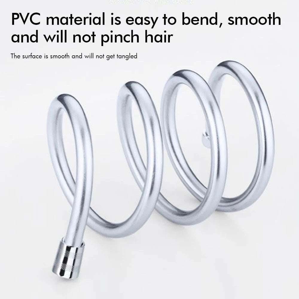 Shower Hose Accessories Rubber Tube 1.2/1.5M Bidet Sprayer Replacement ABS Flexible Handheld Shower Hose Non Toxic Spare Tube