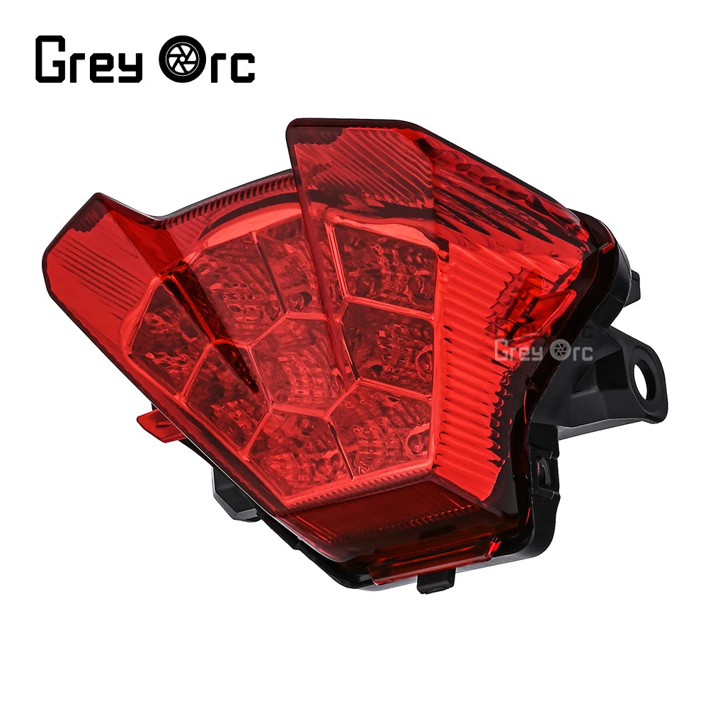 Motorcycle LED Rear Tail Light Brake Turn Signal Integrated Light For Yamaha MT-07 MT07 2018 2019 2020 2021 2022 2023 2024