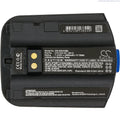 7.4V barcode scanner battery, black shell, 2400mAh label