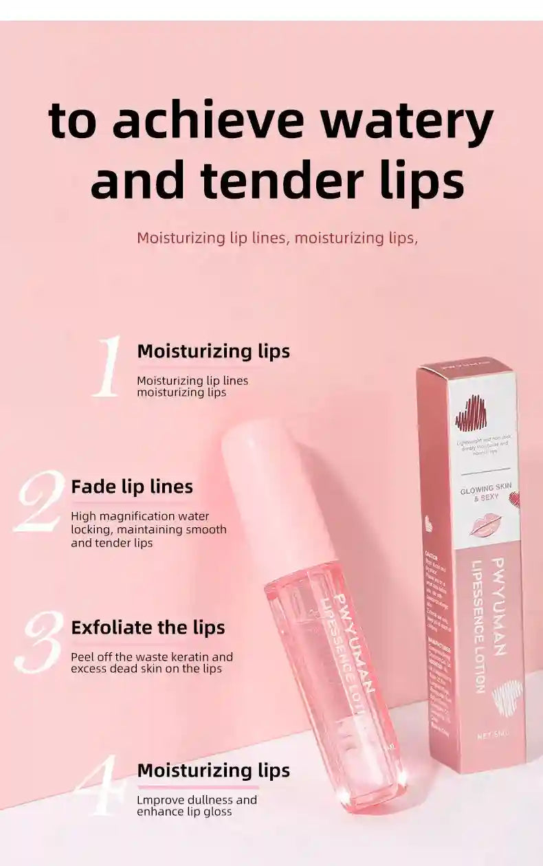 Lip Plumper Serum: Moisturizing Volumizing Treatment for Fuller Lips Lip Care Tidesmit