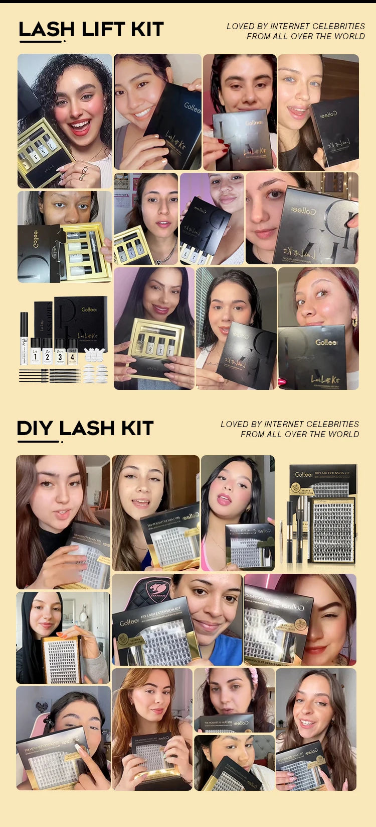 Professional Lash Lift and Tint Kit for Defined Semi-Permanent Results Permanent Makeup Machines Tidesmit