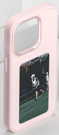 NFC Ink Screen Phone Case for iPhone | DIY Display & Drop Protection Pink Tidesmit