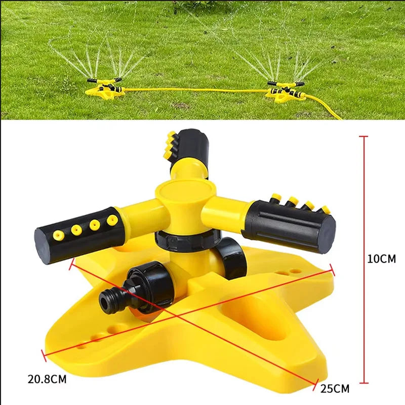 360 Degree Rdotating Automatic Sprinkler For Garden Greening Lawn Spraying Vegetable Garden Watering And Irrigation