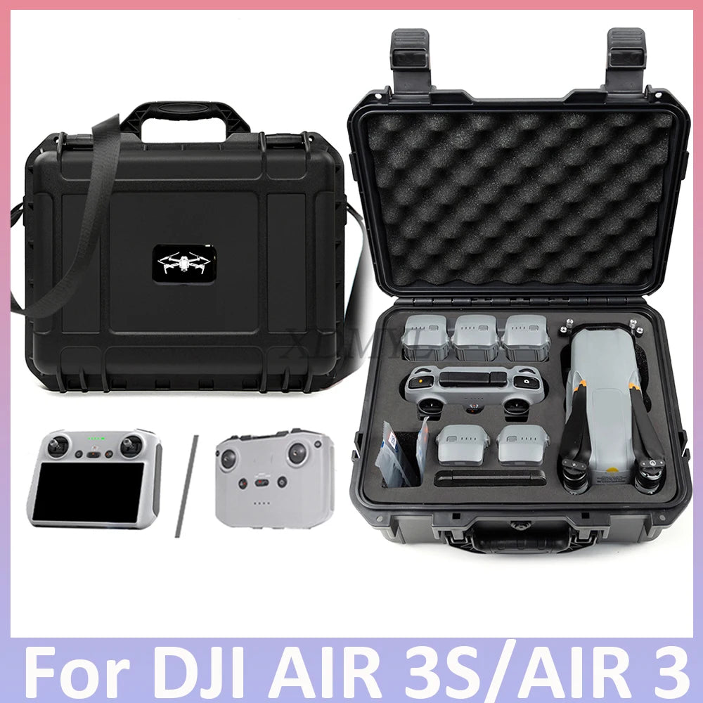 DJI Air 3 Waterproof Hard Case - Protective Portable Carrying Box Tidesmit