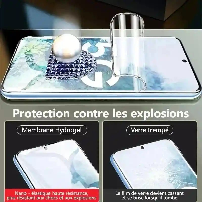 Samsung Galaxy Screen Protector 4Pcs HD Hydrogel Film - Case Friendly AE Tidesmit