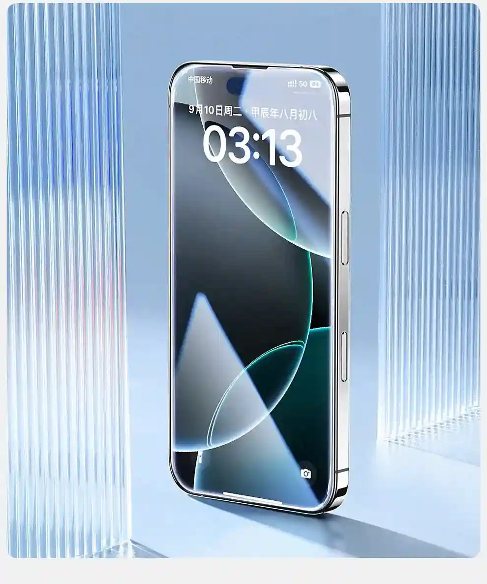 iPhone 17 Pro Max Screen Protector | Dust-Free 9H Tempered Glass AE Tidesmit