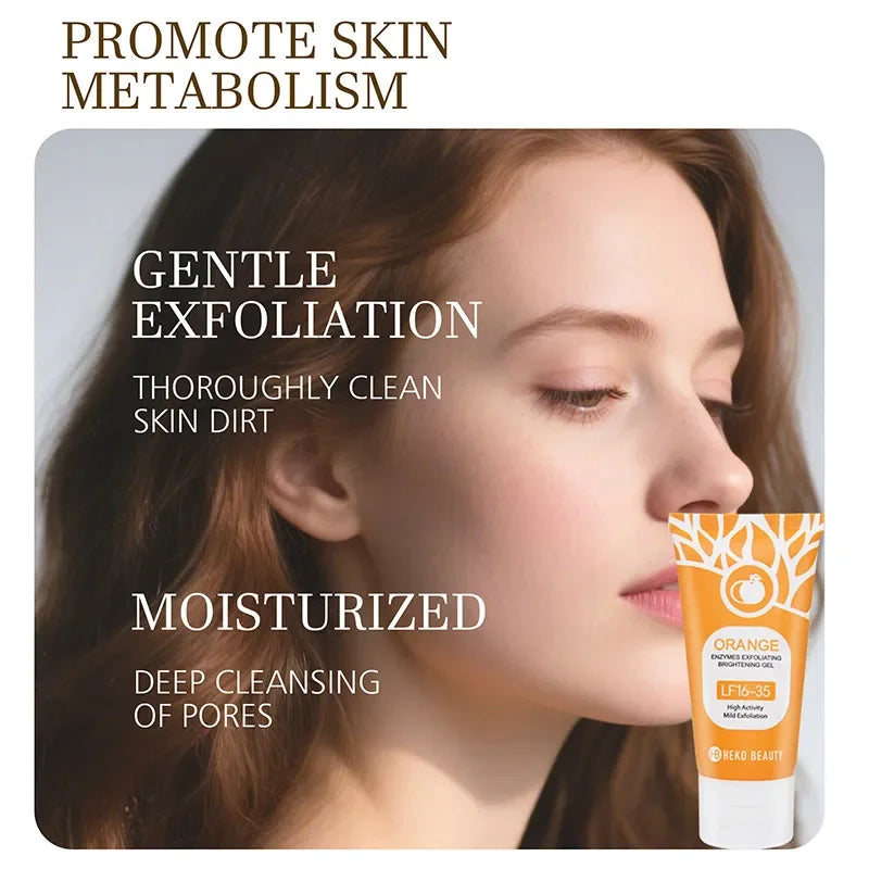 Facial Exfoliating Gel | Salon-Quality Deep Pore Cleansing Scrub Scrubs Treatments Tidesmit