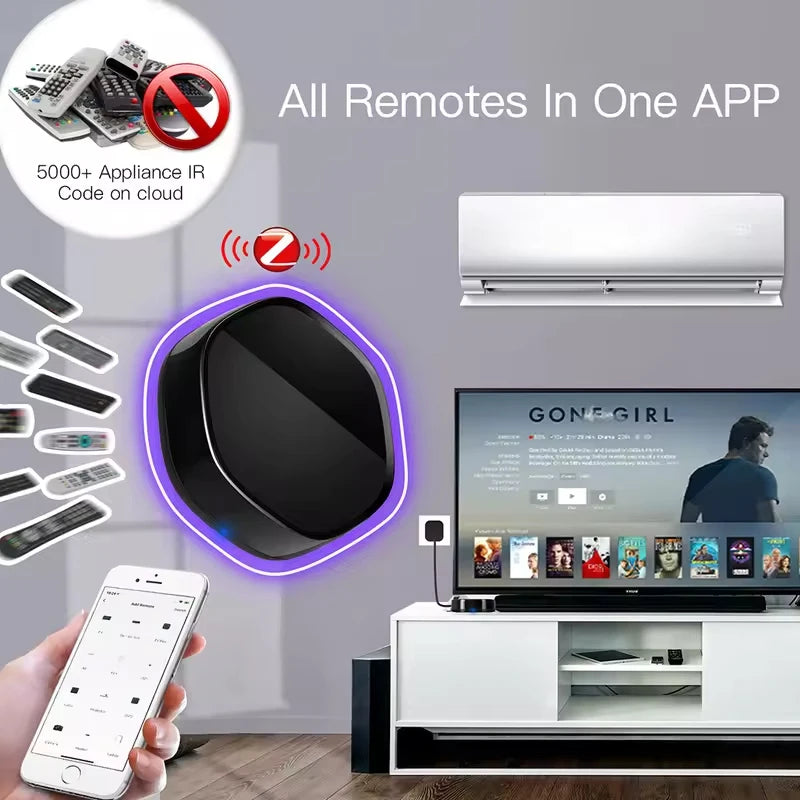 Smart ZigBee Gateway Hub IR Remote 2-in-1 for Alexa & Google Home Tidesmit