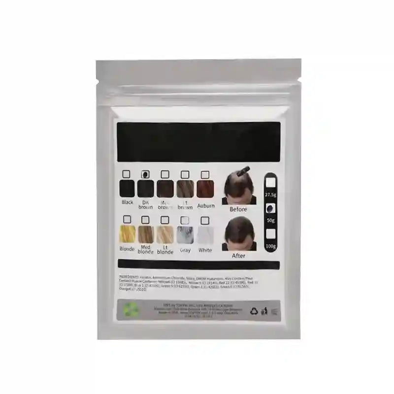Hair Building Fibers 100g - Instant Keratin Powder for Thicker Hair Lip Care Black 100g Tidesmit